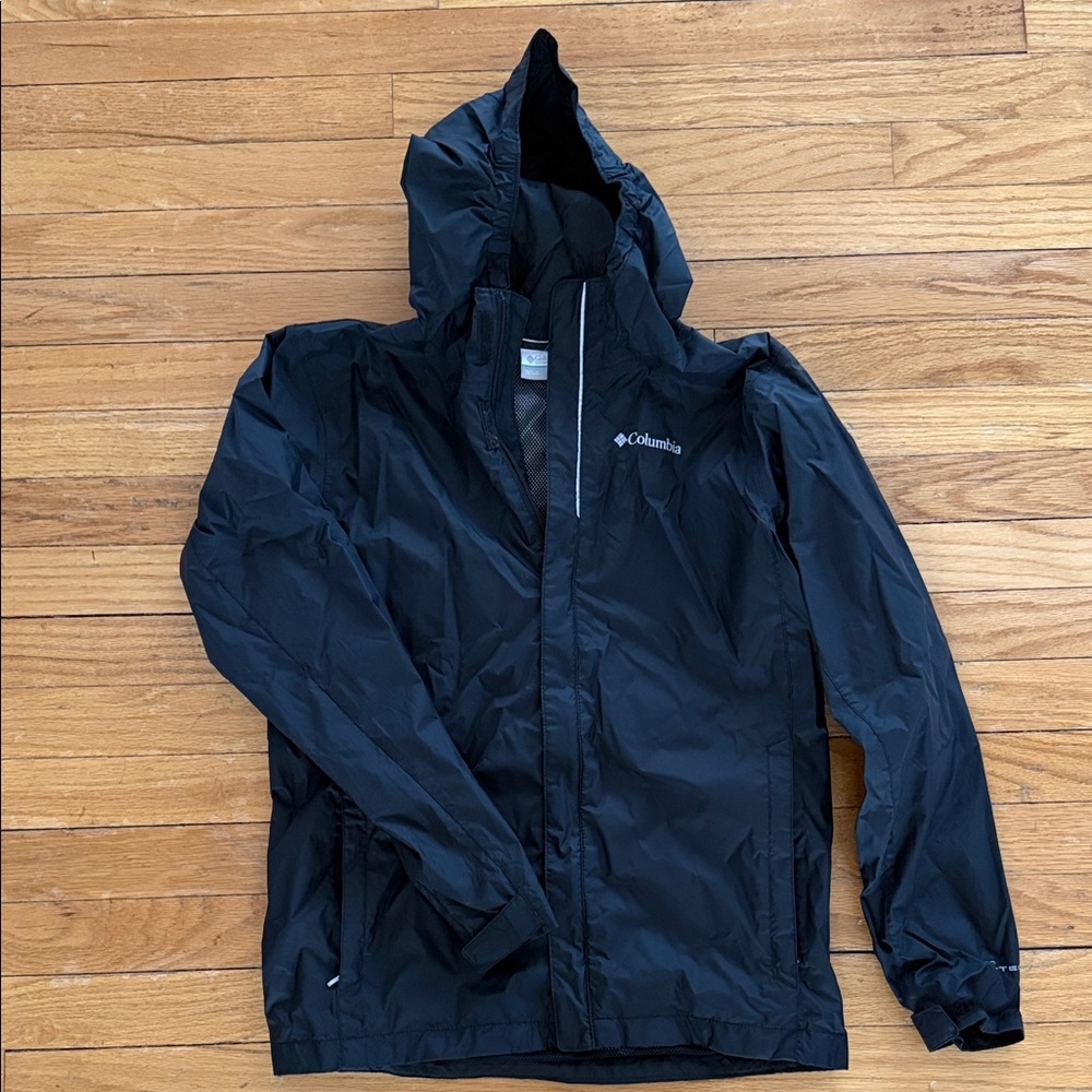 Columbia Black Jacket with Hood